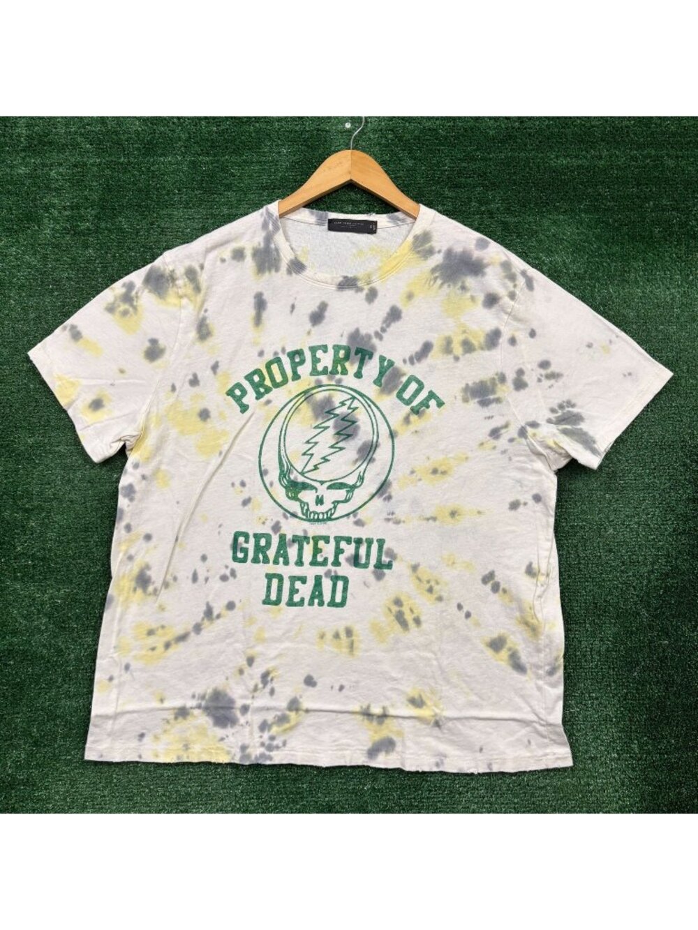Property of Grateful Dead Steal Your Face Rock Band Tie-Dye T-Shirt Size XXL